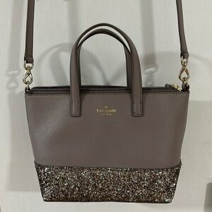 Kate Spade New York Sparkly Crossbody and Hand Tote bag